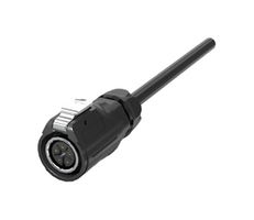 AMPHENOL COMMUNICATIONS SOLUTIONS MRDBN05CAPC00 CABLE ASSY, 5P CIR RCPT-FREE END, 9.8FT