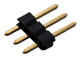 AMPHENOL COMMUNICATIONS SOLUTIONS 861400031YO2319LF 连接器, 直角, 3路, 1排, 2.54MM