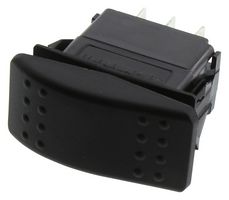 CARLING TECHNOLOGIES VLD1S00B-AZC00-000 船型开关, DPDT, 20A, 12V, 面板