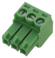 AMPHENOL ANYTEK 20020004-C031B01LF 接线端子块, 插入式, 3路, 26-16AWG