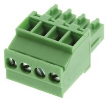 AMPHENOL ANYTEK 20020008-C041B01LF 接线端子块, 插入式, 4路, 28-16AWG