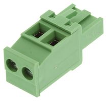 AMPHENOL ANYTEK 20020008-H021B01LF 接线端子块, 插入式, 2路, 24-12AWG