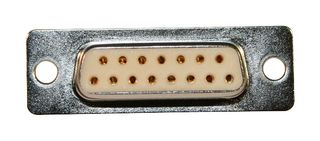 NORCOMP 173-E15-213R461 连接器, D-SUB, 直角型, 母, 15路, TH