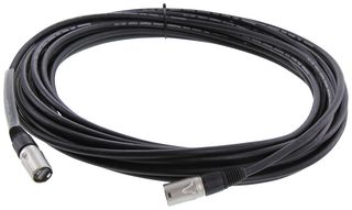 L-COM TRG865-P6B-10M 传感器 线缆, M12 母-RJ45 公, 32.8英尺