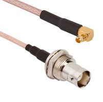AMPHENOL RF 095-850-301-012 其它, BNC 直型 隔板安装 插座 IP67至MMCX