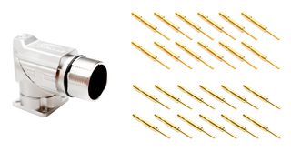 AMPHENOL SINE/TUCHEL MA7RAE1201-KIT 传感器连接器, M23, 母, 12路, 面板