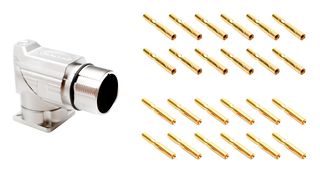 AMPHENOL SINE/TUCHEL MA7RAE1202S-KIT 传感器连接器, M23, 母, 12路, 面板
