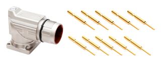 AMPHENOL SINE/TUCHEL MB7RJN0902-KIT 传感器连接器, M23, 母, 4SIG+5PWR, 面板