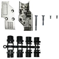 NORCOMP 962-025-030R121. 连接器后盖, D-SUB, 90度, 尺寸 DB
