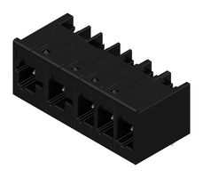 WEIDMULLER 8000078338 TERMINAL BLOCK, R/A HEADER, 5POS, TH