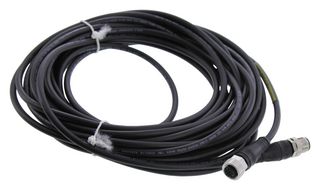 MOLEX 120066-8822 传感器 线缆, 4P M12 公-RCPT, 32.8