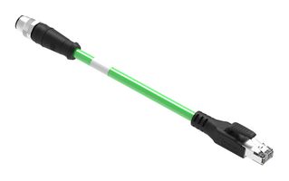 MOLEX 120108-8333 SENSOR CORD, 4P M12 PLUG-RJ45 PLUG/16.4