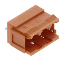 WEIDMULLER 1242660000 TERMINAL BLOCK, HEADER, 3POS, 5.08MM