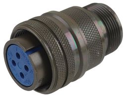 AMPHENOL INDUSTRIAL 97-3106A-18-10S(946) 军标圆形连接器, 公, 18-10, 焊接
