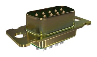 AMPHENOL COMMUNICATIONS SOLUTIONS DCM37P. 连接器, D-SUB, 公, DC, 37路, 焊杯