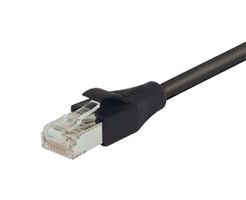 L-COM TRD695SCR-BLK-3 ENET CABLE, CAT6, RJ45 PLUG-PLUG, 3FT