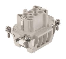 HARTING 09338062703 连接器嵌件, 母, 6路, 0.5MM2