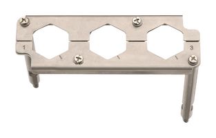 HARTING 09400169911 FRAME, METAL, M4, PLUG INSERT