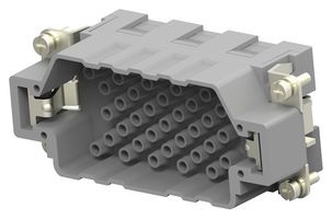 TE CONNECTIVITY T2050402101-007. 重载连接器嵌芯, 公, 40+PE, 12AWG