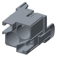TE CONNECTIVITY T2111027101-007. HEAVY DUTY INSERT, PLUG, 2POS, 12AWG