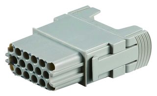 TE CONNECTIVITY T2111172201-007. HEAVY DUTY INSERT, RCPT, 17POS, 14AWG