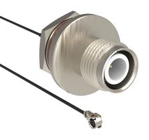 AMPHENOL RF 095-850-282-100 CABLE, TNC RP JACK-R/A AMC4 PLUG, 100MM