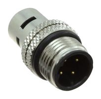 NORCOMP 858-D04-10TRSS4 传感器连接器, M12, 4路, 公, 电缆