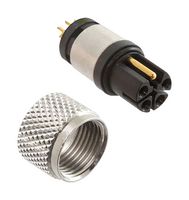 NORCOMP 858-LP5-20SRLS4 传感器连接器, M12, 5路, 母, 电缆