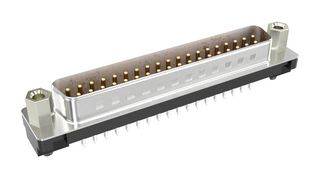 AMPHENOL COMMUNICATIONS SOLUTIONS NFD17C37PAFE1DA 连接器, D-SUB 连接器, 公, 37路, DC, 焊接