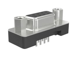 AMPHENOL COMMUNICATIONS SOLUTIONS NFD17E09SAFE1CA 连接器, D-SUB 连接器, 母, 9路, DE, 焊接