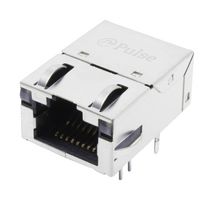 PULSE ELECTRONICS JXD1-1V09NL RJ45 CONN, R/A RCPT, 8P8C, 1PORT, TH
