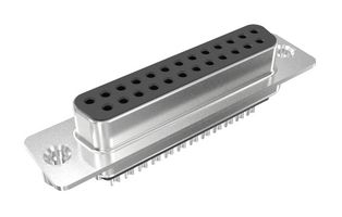 AMPHENOL COMMUNICATIONS SOLUTIONS FCE17B25SM490 FILTERED D-SUB CONN, RCPT, 25POS, DB/PNL