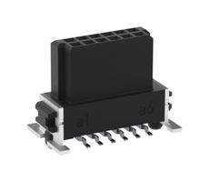 ERNI - TE CONNECTIVITY 154717-E 连接器, 母, 12路, 2排, 1.27MM, SMT