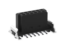 ERNI - TE CONNECTIVITY 154805-E CONN, RCPT, 12POS, 2ROW, 1.27MM, SMT