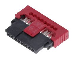 ERNI - TE CONNECTIVITY 214039-E. IDC CONN, RCPT, 8POS, 1ROW, 1.27MM