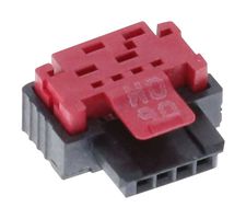 ERNI - TE CONNECTIVITY 214049-E. 连接器, IDC 连接器, 母, 4路, 1排, 1.27MM IDC