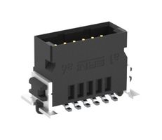 ERNI - TE CONNECTIVITY 244854-E 连接器, 公, 12路, 2排, 1.27MM, SMT