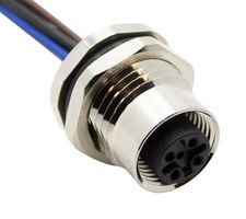 MUELLER ELECTRIC AI-T00203 传感器 线缆, 4P M12 母-自由线端, 6.6
