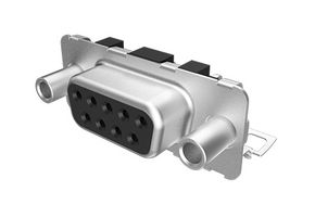 AMPHENOL COMMUNICATIONS SOLUTIONS D09S81C6GX00LF 连接器, D-SUB, 母, DE, 9路, 按入式
