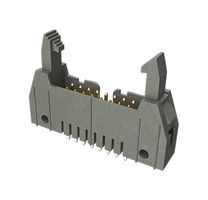 AMPHENOL COMMUNICATIONS SOLUTIONS 71922-130LF 连接器, 直角 针座, 30路, 2排, 2.54MM