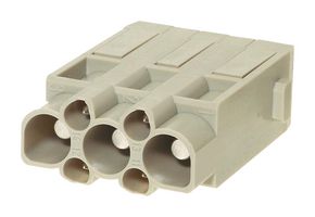 HARTING 09140073001 HEAVY DUTY MODULE, PLUG, 3+4SIG, 6MM2