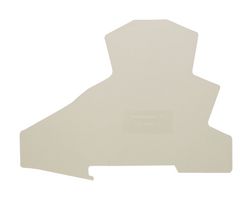 WEIDMULLER 1221360000 端板, 塑料, 端子块