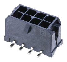 MOLEX 218216-0430 连接器, 针座, 4路, 2排, 3MM 连接器
