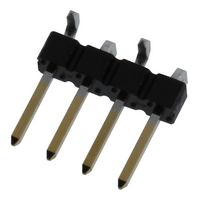 AMPHENOL COMMUNICATIONS SOLUTIONS 95293-101-04LF 连接器, 4路, 1排, 2.54MM