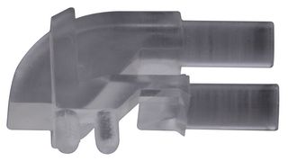 LUMEX LPF-C012303S 光管, 2, 圆形, 透明, PCB
