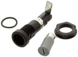 EATON ELECTRONICS BK/HTB-38I-R FUSE HOLDER, 6.3 X 32MM, PANEL MOUNT