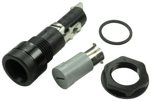 EATON ELECTRONICS BK/HTB-52I-R FUSE HOLDER, 6.3 X 32MM, PANEL MOUNT