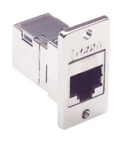 L-COM ECF504-SC6A. 适配器, 8路 RJ45 插座/8路 RJ45 插座
