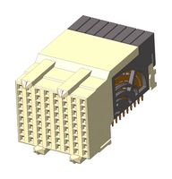 AMPHENOL COMMUNICATIONS SOLUTIONS 10124355-101LF BACKPLANE CONN, R/A RCPT, 72P, PRESS FIT