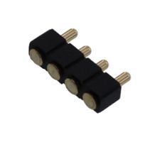 MILL-MAX 811-22-004-30-022101 弹簧加载连接器, 针座, 4路